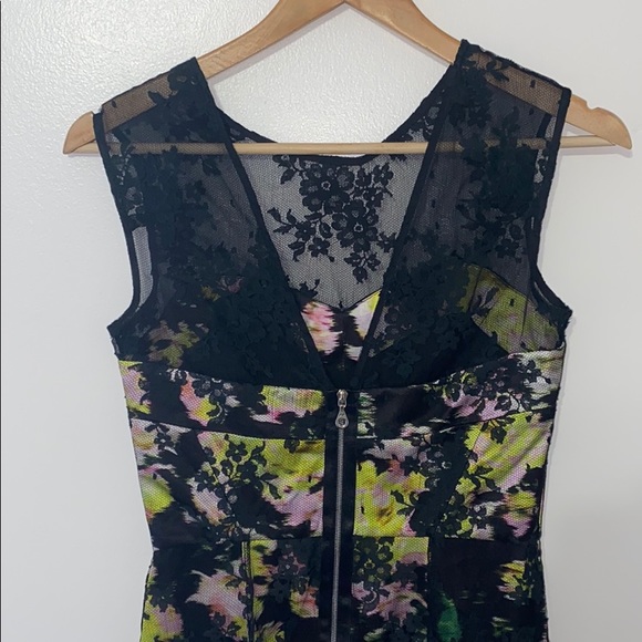 Erdem Sleeveless Lace Ruby Dress - Picture 7 of 10